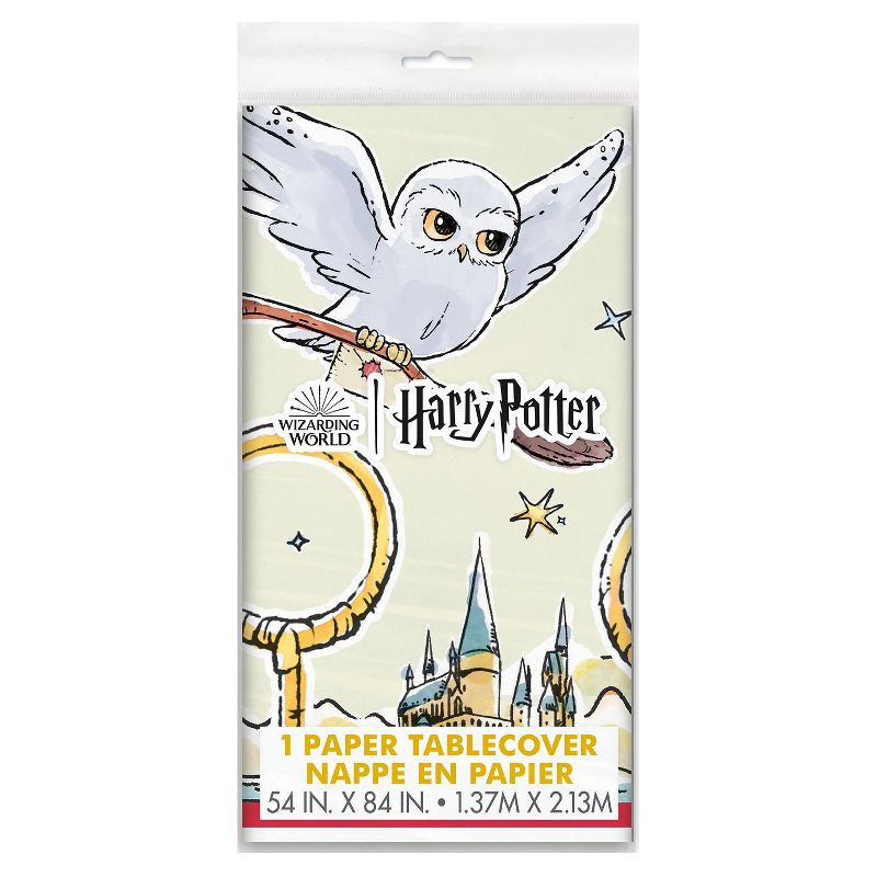 slide 2 of 5, Harry Potter Paper Table Cover, 1 ct