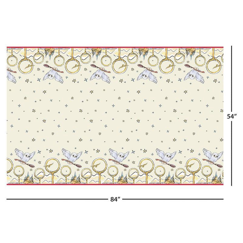 slide 5 of 5, Harry Potter Paper Table Cover, 1 ct