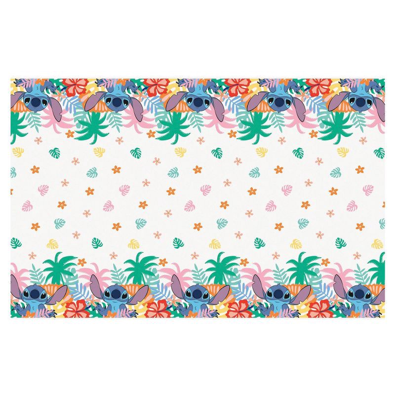 slide 2 of 5, Stitch Plastic Table Cover, 1 ct