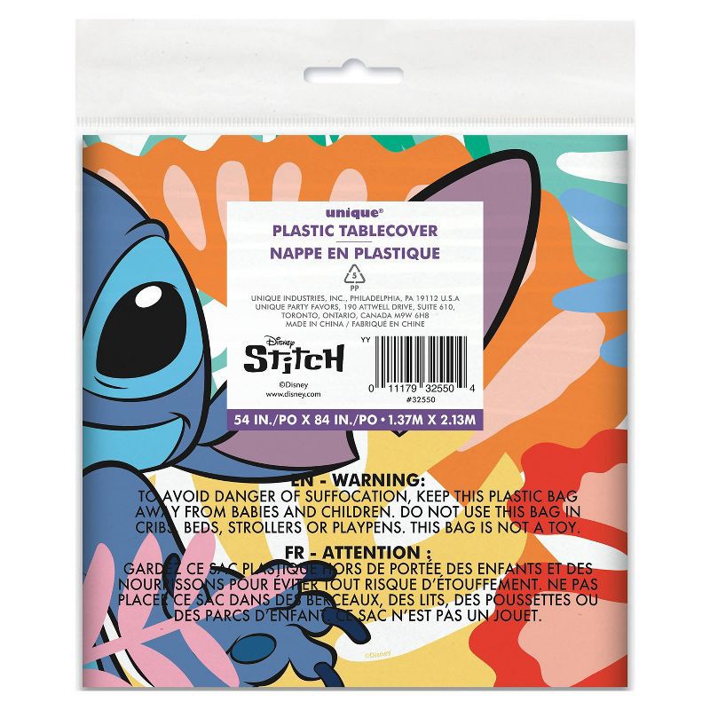 slide 5 of 5, Stitch Plastic Table Cover, 1 ct