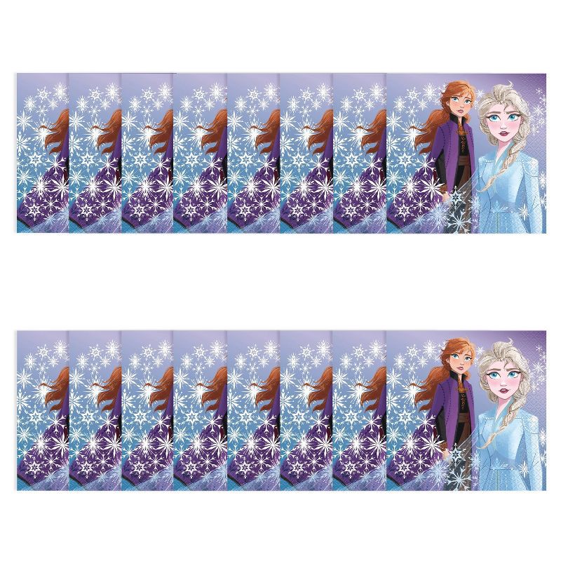 slide 3 of 4, Frozen 16ct Paper Party Lunch Napkins, 16 ct