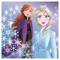 Frozen 16ct Paper Party Lunch Napkins