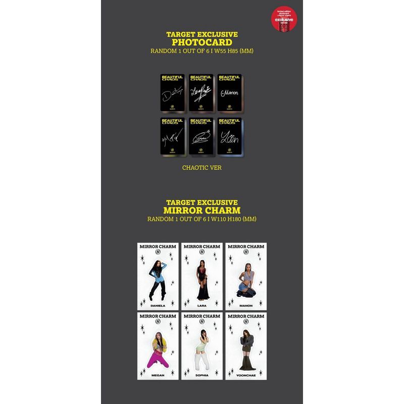 slide 2 of 14, Universal Music Group KATSEYE - BEAUTIFUL CHAOS (Chaotic Version) (Target Exclusive, CD), 1 ct