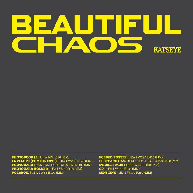 slide 3 of 14, Universal Music Group KATSEYE - BEAUTIFUL CHAOS (Chaotic Version) (Target Exclusive, CD), 1 ct