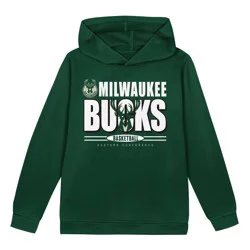 NBA Milwaukee Bucks Toddler Performance Hoodie - 2T