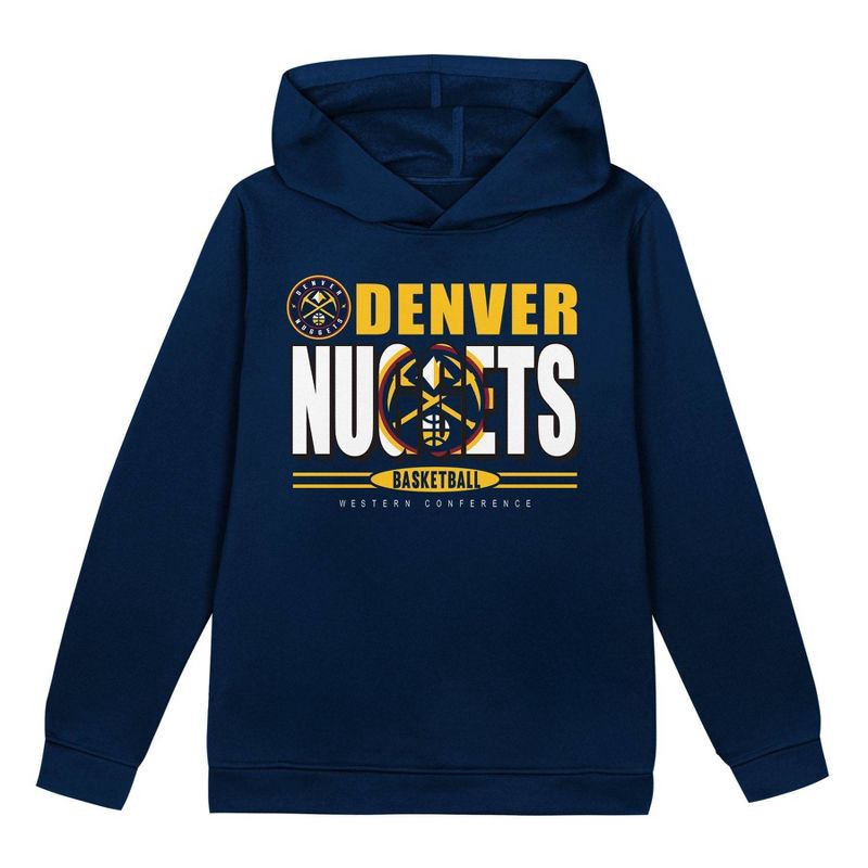 slide 1 of 1, NBA Denver Nuggets Toddler Performance Hoodie - 2T, 1 ct