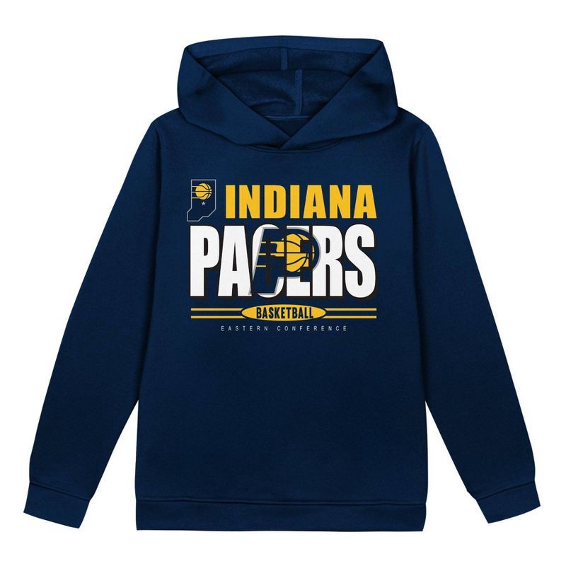 slide 1 of 1, NBA Indiana Pacers Toddler Performance Hoodie - 2T, 1 ct