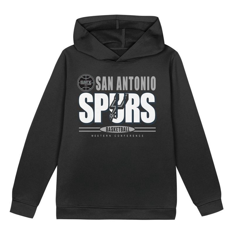 slide 1 of 1, NBA San Antonio Spurs Toddler Performance Hoodie - 2T, 1 ct