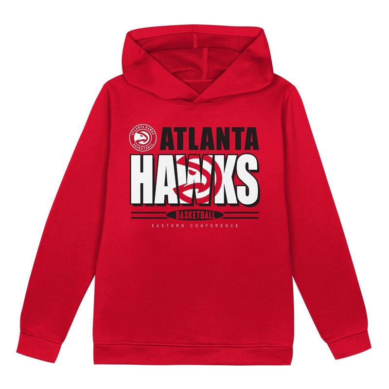slide 1 of 1, NBA Atlanta Hawks Toddler Performance Hoodie - 3T, 1 ct