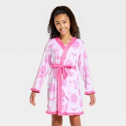 Girls' Wicked x Katie Kime Robe - White M