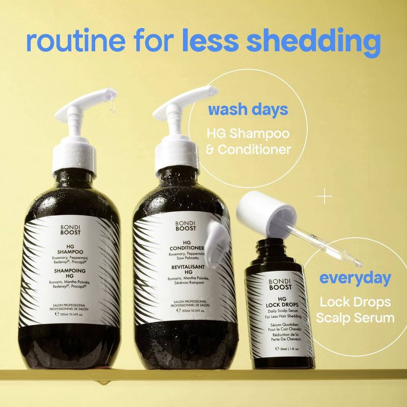 slide 6 of 8, Bondi Boost HG Lock Drops Daily Scalp Serum - 30ml - Ulta Beauty, 30 ml
