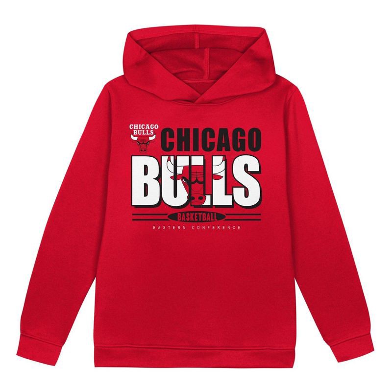 slide 1 of 1, NBA Chicago Bulls Toddler Performance Hoodie - 4T, 1 ct