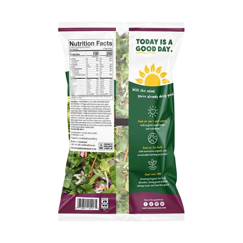 slide 4 of 4, Earthbound Farm Organic Balsamic Crunch Salad Kit - 9.1oz, 9.1 oz