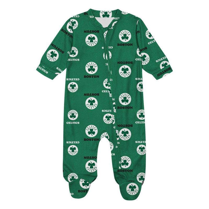 slide 2 of 3, NBA Boston Celtics Newborn Bodysuit - 0-3 Months, 1 ct
