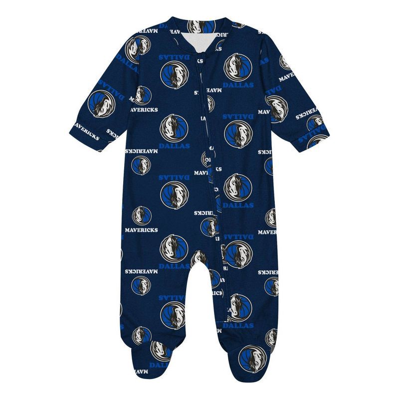 slide 2 of 3, NBA Dallas Mavericks Newborn Bodysuit - 0-3 Months, 1 ct