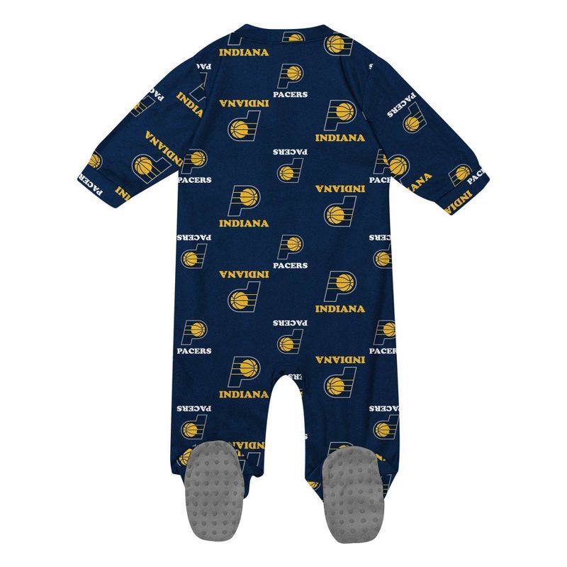 slide 3 of 3, NBA Indiana Pacers Newborn Bodysuit - 0-3 Months, 1 ct