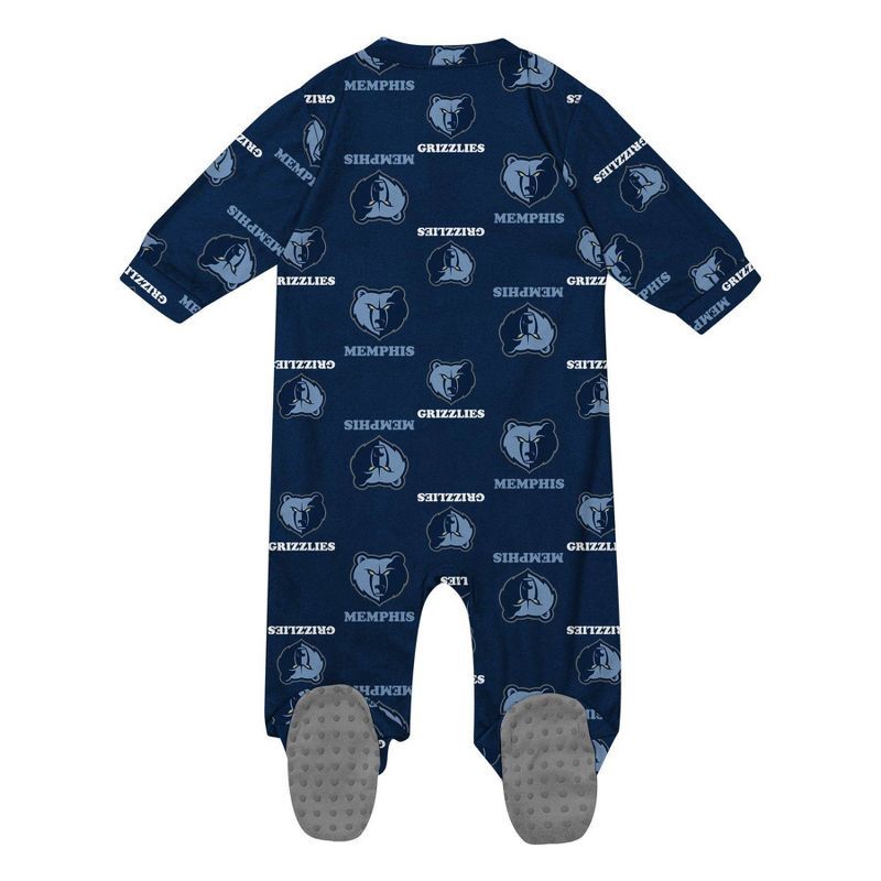 slide 3 of 3, NBA Memphis Grizzlies Newborn Bodysuit - 0-3 Months, 1 ct
