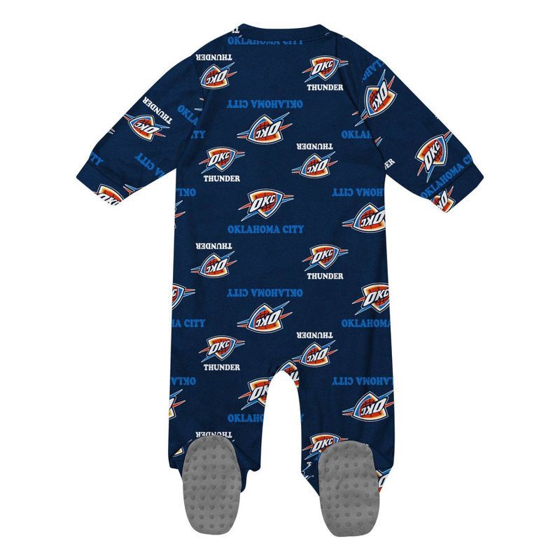 slide 3 of 3, NBA Oklahoma City Thunder Newborn Bodysuit - 0-3 Months, 1 ct