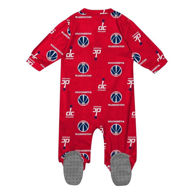 slide 3 of 3, NBA Washington Wizards Newborn Bodysuit - 0-3 Months, 1 ct