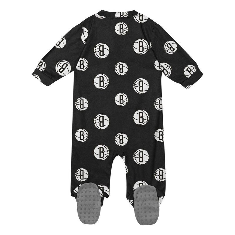 slide 3 of 3, NBA Brooklyn Nets Newborn Bodysuit - 3-6 Months, 1 ct