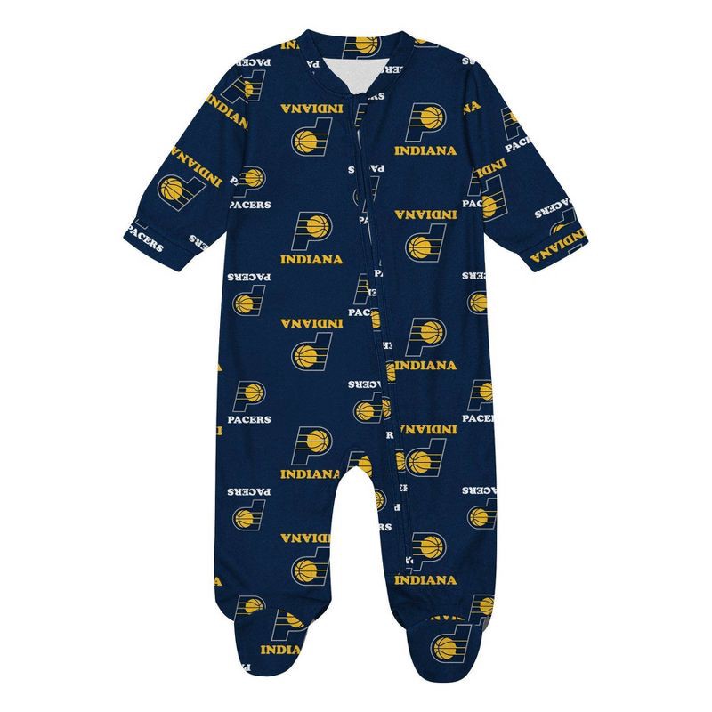 slide 2 of 3, NBA Indiana Pacers Newborn Bodysuit - 3-6 Months, 1 ct