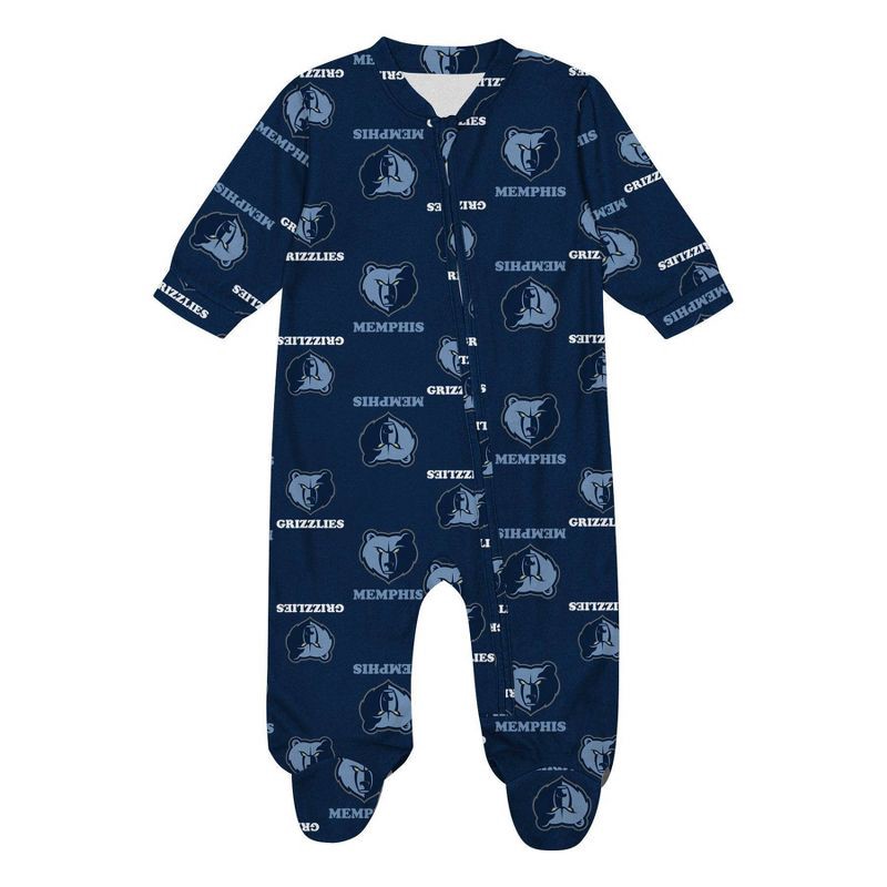 slide 2 of 3, NBA Memphis Grizzlies Newborn Bodysuit - 3-6 Months, 1 ct