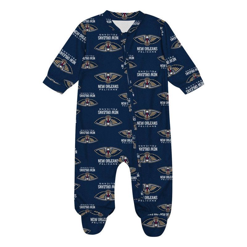 slide 2 of 3, NBA New Orleans Pelicans Newborn Bodysuit - 3-6 Months, 1 ct