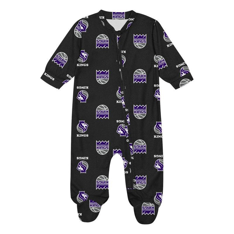 slide 2 of 3, NBA Sacramento Kings Newborn Bodysuit - 3-6 Months, 1 ct