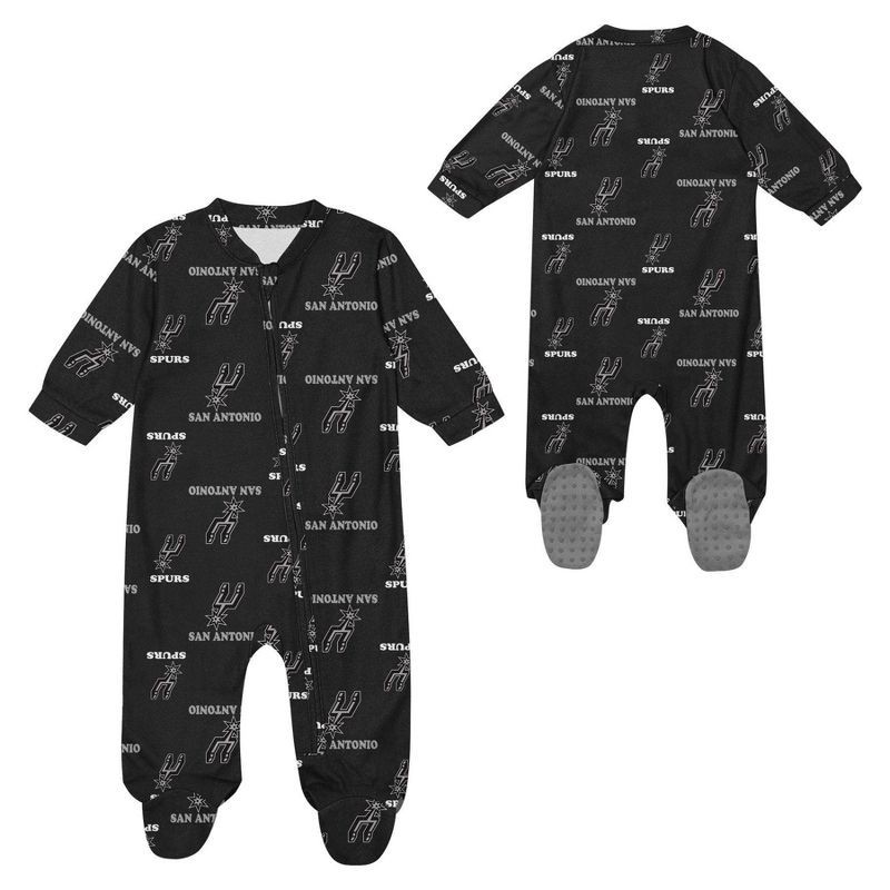 slide 1 of 3, NBA San Antonio Spurs Newborn Bodysuit - 3-6 Months, 1 ct