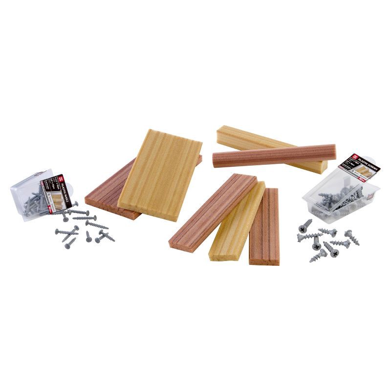 slide 2 of 4, Little Tikes Creative Construction Wood Nails & Screws Bundle with 9 Refill Items, 1 ct