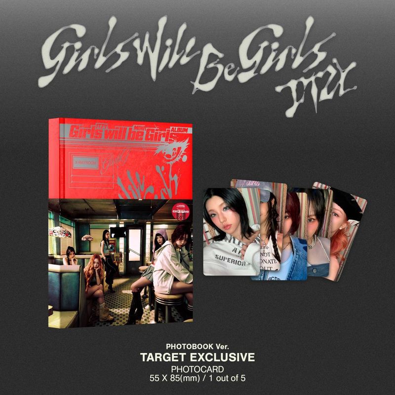slide 1 of 4, Universal Music Group ITZY - Girls Will Be Girls (Photobook Version) (Target Exclusive, CD), 1 ct