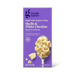 Organic Shells and White Cheddar Macaroni and Cheese - 6oz - Good & Gather™