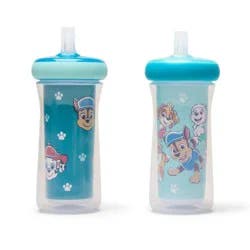 PAW Patrol 9oz Polypropylene Insulated Straw Cups - 2pk