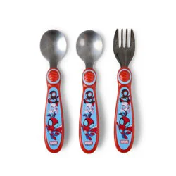 Spider-Man 3pc Baby Utensils Set with 2 Spoons and a Fork
