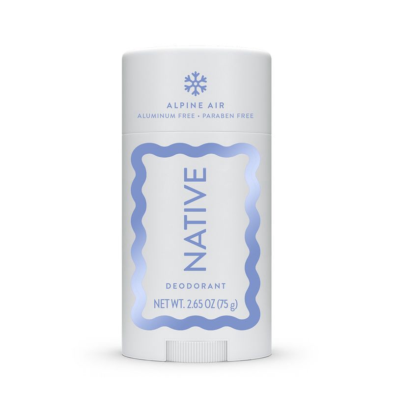 slide 8 of 9, Native Holiday Limited Edition Aluminum-Free Deodorant - Alpine Air - 2.65oz, 2.65 oz