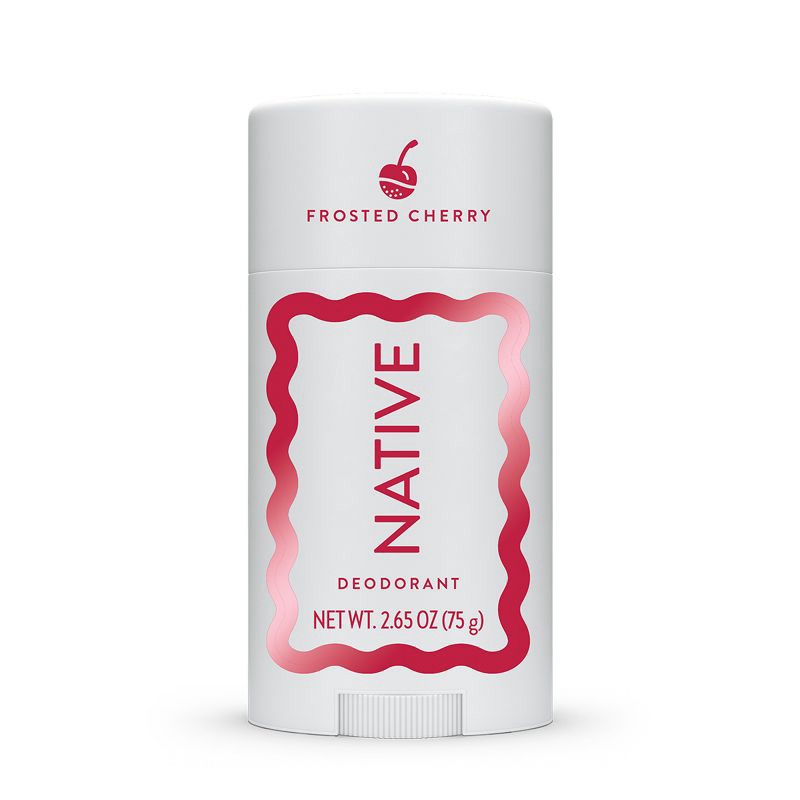 slide 6 of 7, Native Holiday Limited Edition Aluminum-Free Deodorant - Frosted Cherry - 2.65oz, 2.65 oz