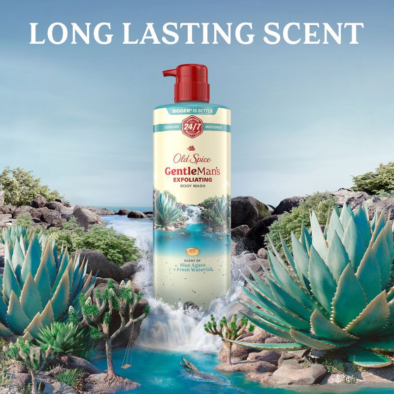 slide 3 of 12, Old Spice GentleMan's Blend Body Wash - Blue Agave - 26oz, 26 oz