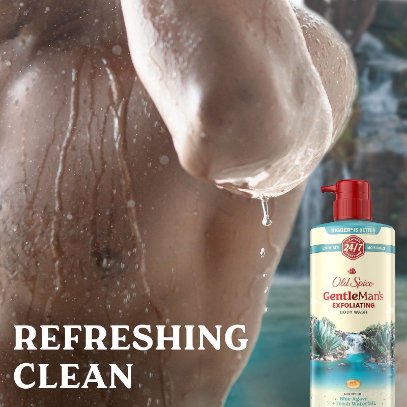 slide 6 of 12, Old Spice GentleMan's Blend Body Wash - Blue Agave - 26oz, 26 oz