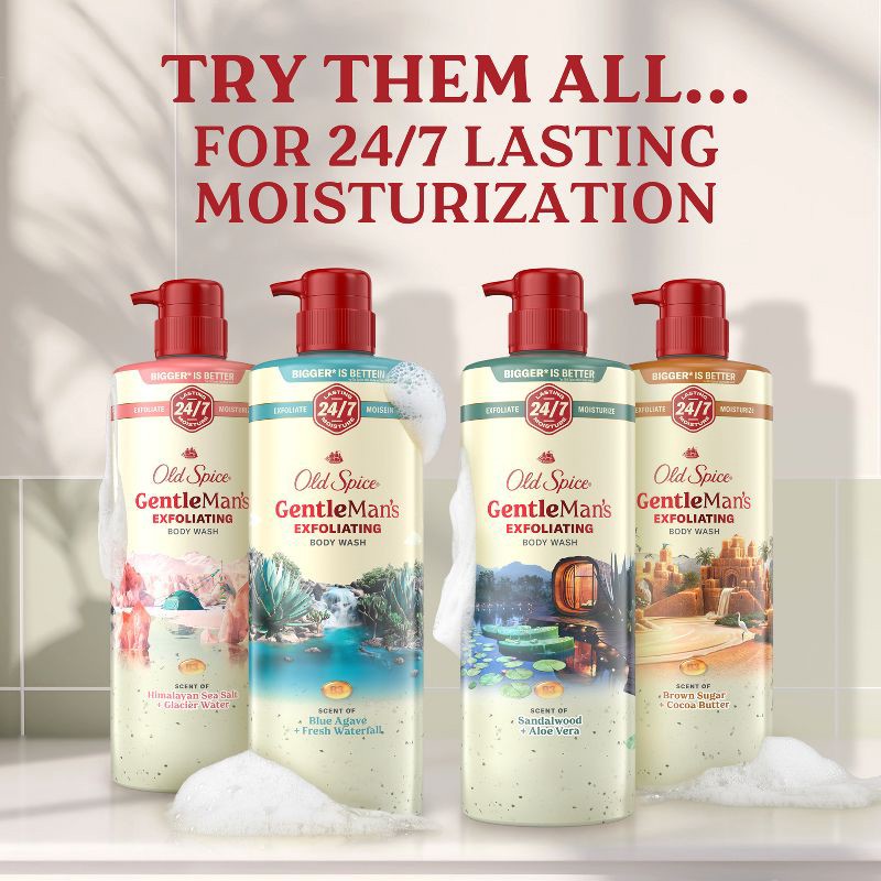 slide 9 of 12, Old Spice GentleMan's Blend Body Wash - Blue Agave - 26oz, 26 oz