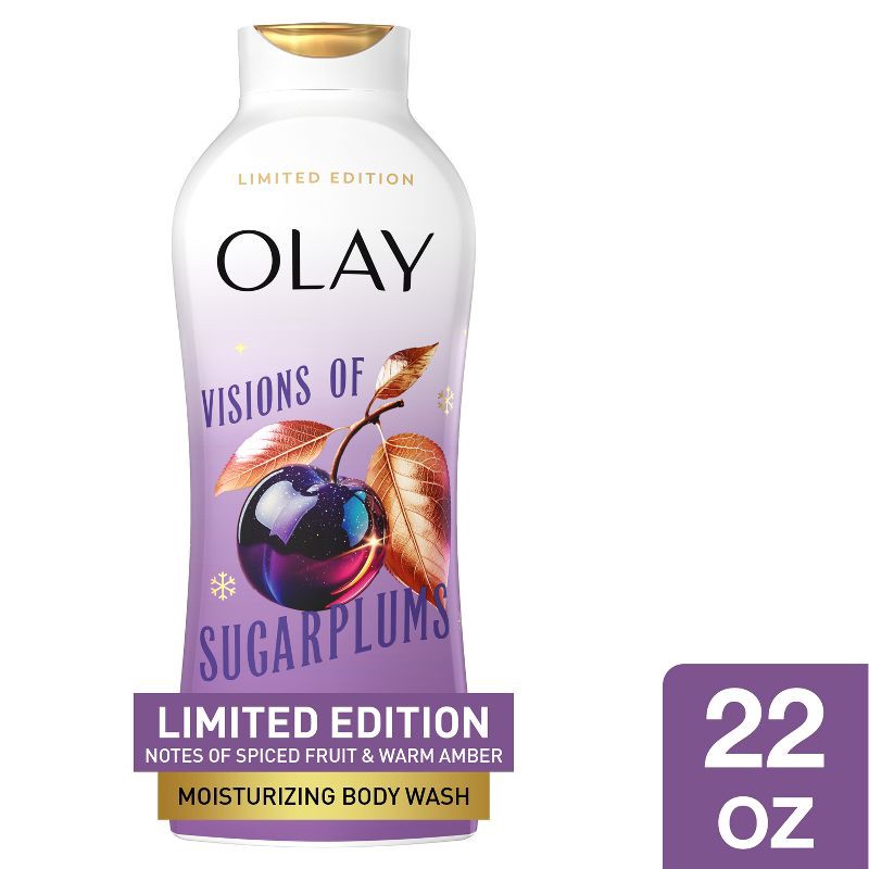 slide 16 of 16, Olay Limited Edition Holiday Body Wash - Sugarplum - 22 fl oz, 22 fl oz