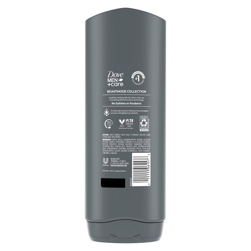 slide 2 of 8, Dove Men+Care Limited Edition Body Wash Beastmode Collection - Beast To The Bone - 18 fl oz, 18 fl oz