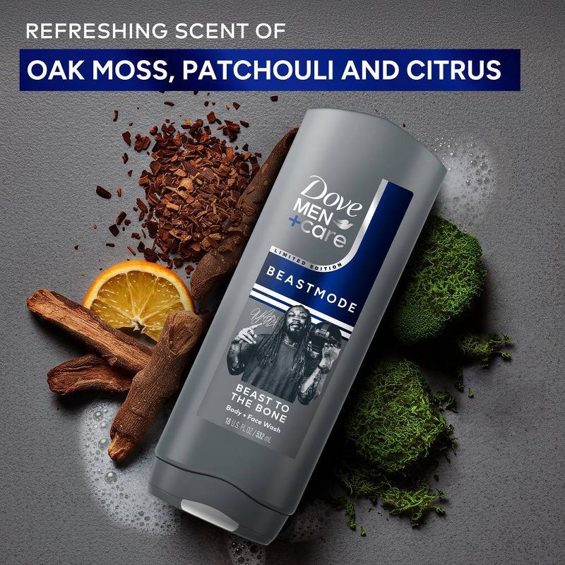 slide 3 of 8, Dove Men+Care Limited Edition Body Wash Beastmode Collection - Beast To The Bone - 18 fl oz, 18 fl oz