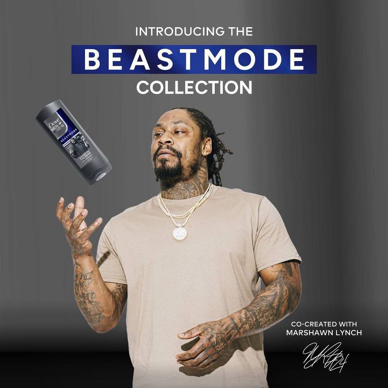 slide 4 of 8, Dove Men+Care Limited Edition Body Wash Beastmode Collection - Beast To The Bone - 18 fl oz, 18 fl oz