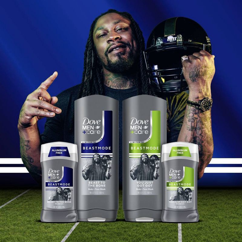 slide 6 of 8, Dove Men+Care Limited Edition Body Wash Beastmode Collection - Beast To The Bone - 18 fl oz, 18 fl oz