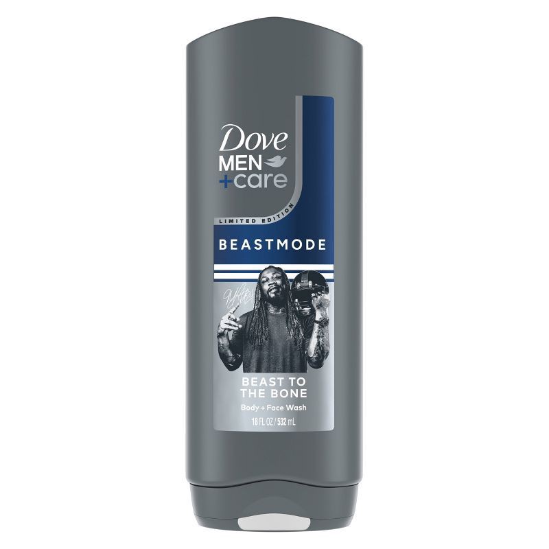 slide 1 of 8, Dove Men+Care Limited Edition Body Wash Beastmode Collection - Beast To The Bone - 18 fl oz, 18 fl oz