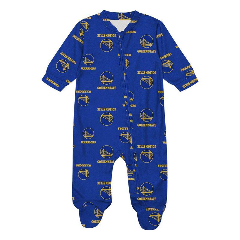 slide 2 of 3, NBA Golden State Warriors Newborn Bodysuit - 6-9 Months, 1 ct