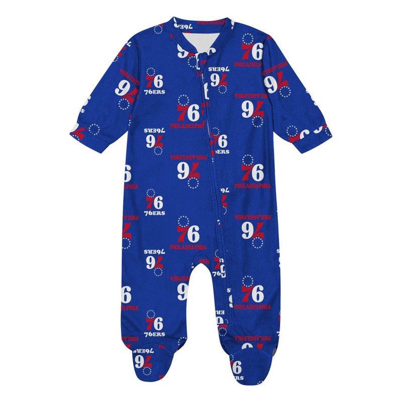 slide 2 of 3, NBA Philadelphia 76ers Newborn Bodysuit - 6-9 Months, 1 ct