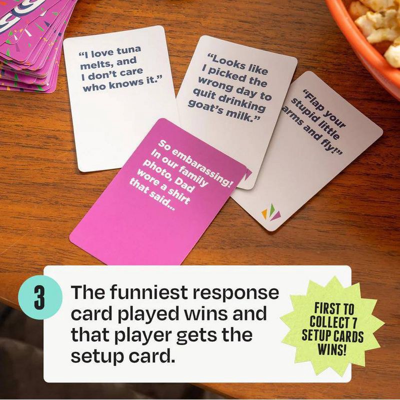 slide 12 of 12, DSS Games My Funny Family Card Game, 1 ct