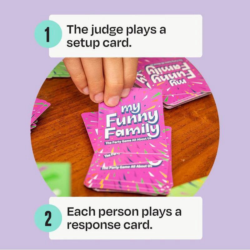 slide 9 of 12, DSS Games My Funny Family Card Game, 1 ct