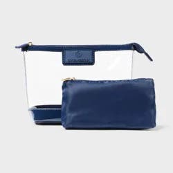 Sonia Kashuk™ 2 in 1 Makeup Travel Bag - Navy Patent